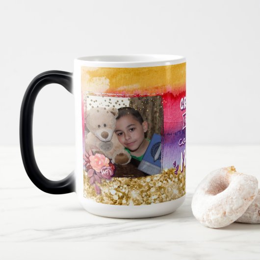 Magique Ajouter vos photos - Mug (Avec donut)