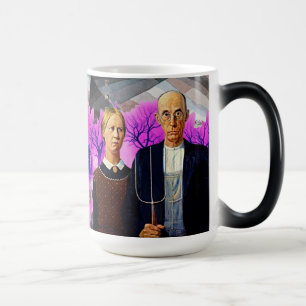 Magique American Gothic Goes Wild – Mug Rétro