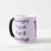Magique Amethyst Wings Personnaliser Mug (Devant gauche)