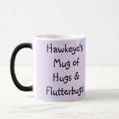 Magique Amethyst Wings Personnaliser Mug (Gauche)