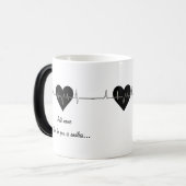 Magique Amour sans fin : Mug de Morphing personnalisable (Devant gauche)