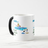 Magique Amusant Pêche Mug Pêche Humour Les poissons sont p (Devant gauche)