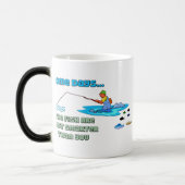 Magique Amusant Pêche Mug Pêche Humour Les poissons sont p (Gauche)