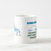 Magique Amusant Pêche Mug Pêche Humour Les poissons sont p (Centre)