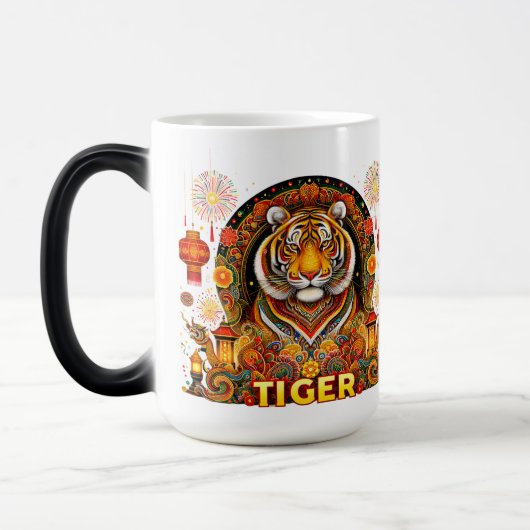 Magique Année de la Tigre Mug (Gauche)