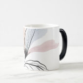 Magique Aquarelle étonnant Fleur Design Mug (Devant droit)