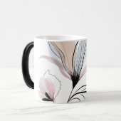 Magique Aquarelle étonnant Fleur Design Mug (Devant gauche)