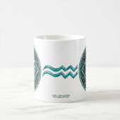 Magique Aquarius Mandala Mug (Centre)