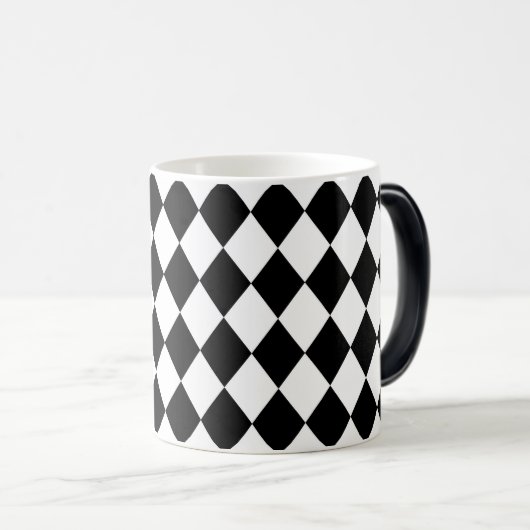 Magique Arlequin Design Café Mug (Devant droit)
