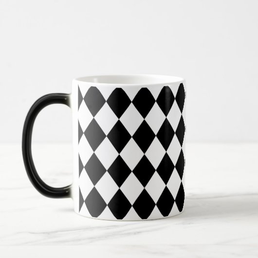 Magique Arlequin Design Café Mug (Gauche)