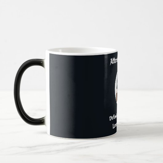 Magique Avocat Coffee Mug - Défenseur de la Justice (Gauche)