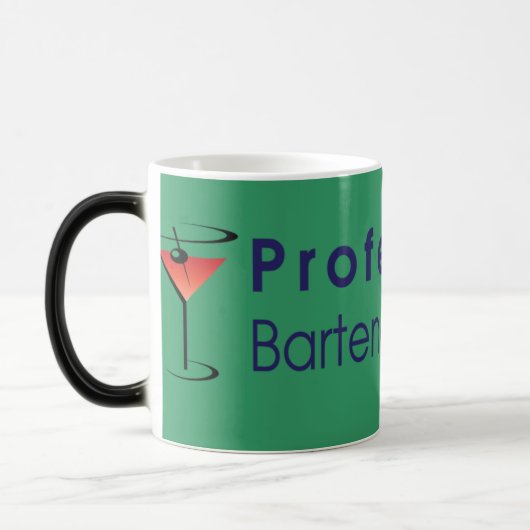 Magique Barman professionnel École Café Mug (Gauche)