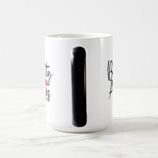 Magique Beauté de cendres Morpher Mug (Poignée)