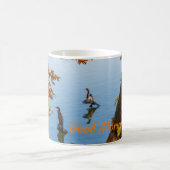 Magique Belle Matinée Oiseau Design Mug (Centre)