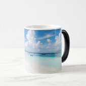 Magique Belle Plage Paysage Mug ... (Devant droit)