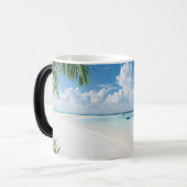 Magique Belle Plage Paysage Mug ... (Devant gauche)