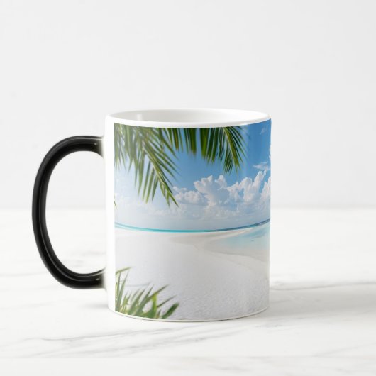 Magique Belle Plage Paysage Mug ... (Gauche)