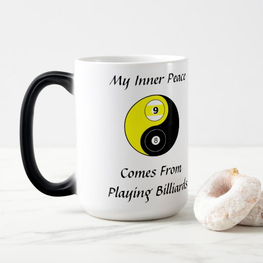 Magique Billiard Morpher Mug (Avec donut)