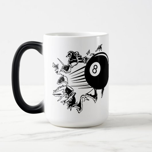 Magique Billiard Morpher Mug (Gauche)