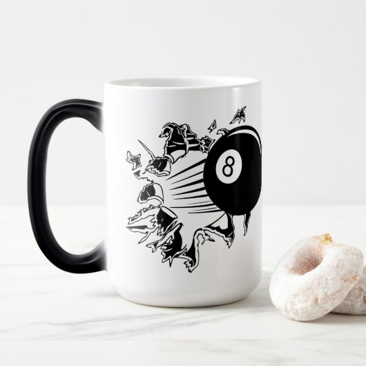 Magique Billiard Morpher Mug (Avec donut)