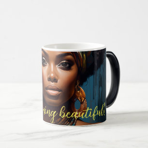 Magique Black Queen Good Morning Belle Mug
