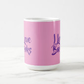 Magique Book Lovers Pink Morphing Mug (Centre)
