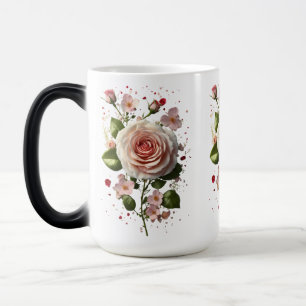 Magique Bouquet floral élégant Mug - 15 oz