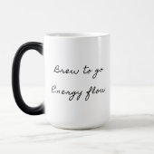 Magique Brew To go Energy Flow Simple Coffee Mug (Gauche)
