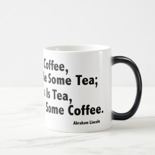 Magique Café ? Mug Morphing noir/blanc 11 oz