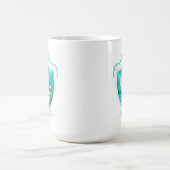 Magique Café turquoise avec Dieu Design Morph Mug (Centre)