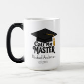 Magique Call me Master - Customizable magic Mug  (Gauche)