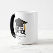 Magique Call me Master - Customizable magic Mug  (Devant gauche)