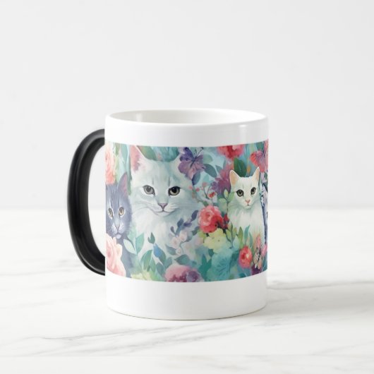 Magique Cats Café Mug (Devant gauche)