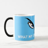 Magique Ce Que Mes Yeux Ont Vu Coffee Mug Cup (Gauche)