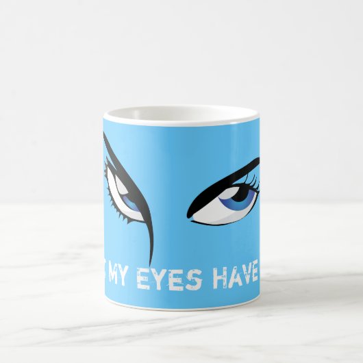 Magique Ce Que Mes Yeux Ont Vu Coffee Mug Cup (Centre)