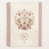 Magique Céleste Champignons Moth Moon Boho (Devant)