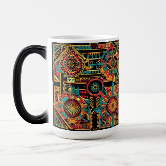 Magique Cerulean 'Aztec Dream' 444ml Mug Morphing (Gauche)