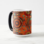 Magique Cerulean "Echos complexes" Enigmatic Morphing Mug (Devant gauche)