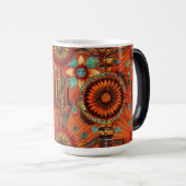 Magique Cerulean "Echos complexes" Enigmatic Morphing Mug (Devant droit)