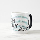 Magique Chaleur activé morphing mug - Run on History (Devant droit)