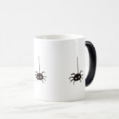 Magique Chaleur Morpher Araignée Mug (Devant droit)