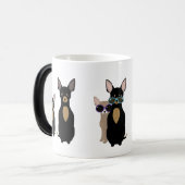 Magique Chihuahuas Mug (Devant gauche)