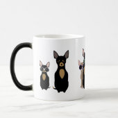 Magique Chihuahuas Mug (Gauche)