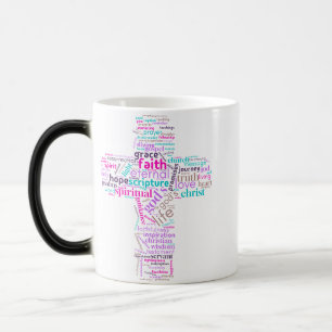 Magique Christian Cross Cloud Art Mug