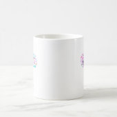 Magique Christian Cross Cloud Art Mug (Centre)