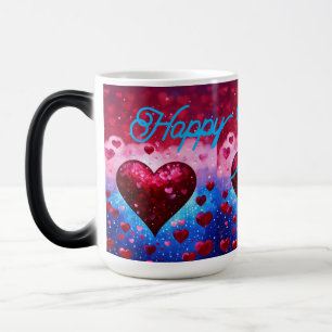 Magique "Coeur Amour Imprimer Mug - Mug en céramique roman