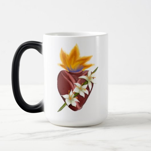 Magique Coeur de hâte - Mug (Gauche)