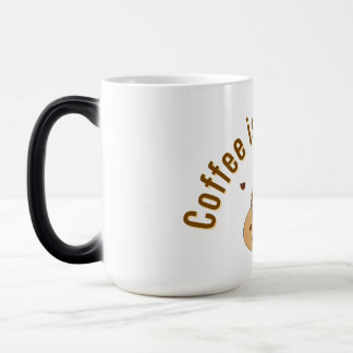 Magique Coffee Lover Mug | Cute Coffee Cup Design | Gift f
