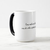 Magique coffee mug text art (Devant gauche)