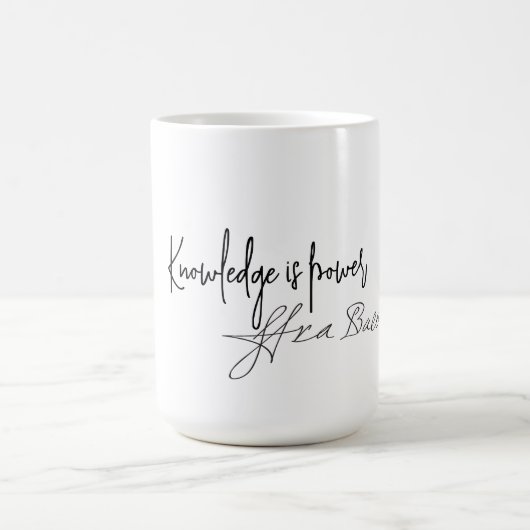 Magique coffee mug text kitchen dining Zazzle reviews (Centre)